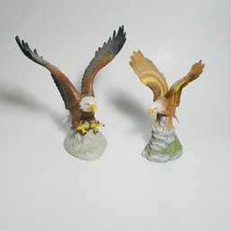 Set Of 2 Bald Eagles Wings Up