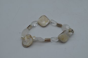 Elegant Handcrafted Gemstone Bracelet