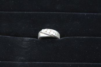 Crafted Mexican 925 Sterling Silver Ring, Size 9
