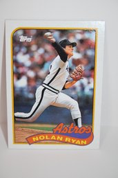 1989 Topps #530 Nolan Ryan - Houston Astros