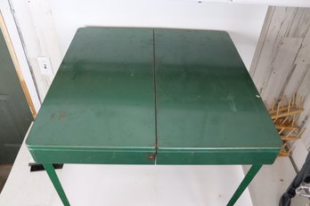 Vintage 1960's Coleman Folding Table - Classic Outdoor Elegance