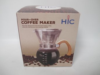 HIC Pour-Over Coffee Maker With Original Packaging