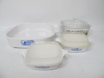 Vintage Corning Ware Collection - Set Of 4 Pieces