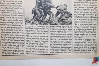 'Out West' Historical Newspaper Article Framed Print