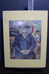 Vincent Van Gogh 'Pere Tanguy' Art Print - Classic Post-Impressionist Portrait