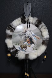 Captivating 1996 Gary Ampel Handcrafted Native American Dreamcatcher