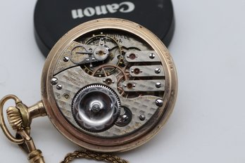 UPDATED PHOTOS Burlington Special Pocket Watch 19 Jewels Early 1900s Chicago USA Timeless Elegance