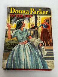 Vintage Donna Parker 'On Her Own' By Marcia Martin - Hardback Book