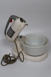 Vintage Dormeyer Power Chef Mixer Model 4201  Mid-Century Kitchen Appliance