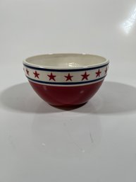 Vintage Flag Bowl Perfect For The Summer