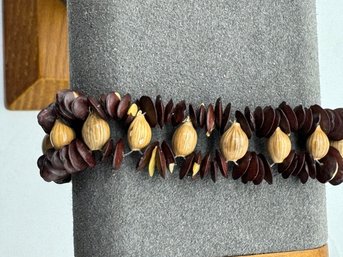 Vintage Hawaiian Bracelet With Seed Beads