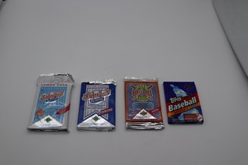 Unopened Vintage Baseball Card Packs 1990 To 1993 Collections