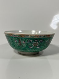 Antique Chinese Bowl, Famille Flowers