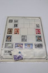 Eclectic Vintage San Marino Stamp Collection  Mid-20th Century Philatelic Assembly