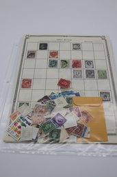 Eclectic Vintage British Postage Stamp Collection  Iconic Philatelic Gems