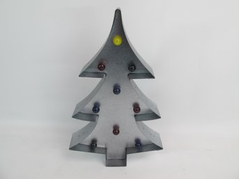 Apothecary & Company Metal LED Christmas Tree Decoration - 2015 MerchSource