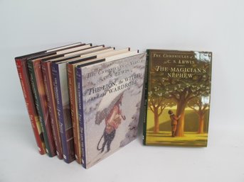 The Chronicles Of Narnia 7-Book Hardcover Set By C.S. Lewis  Complete Collection