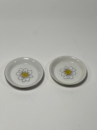 1960s Daffodil Plates