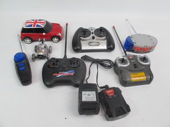 Lot Of RC Cars & Remote Controls - RadioShack & Protocol