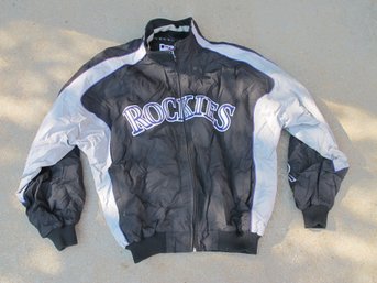 Majestic MLB Colorado Rockies Authentic Collection Jacket - Size L