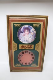 Vintage Coca-Cola Advertising Display Clock Face  Decorative Collector's Item