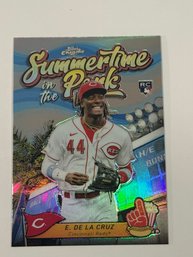 2024 Topps Chrome - Summertime In The Park SITP-4 Elly De La Cruz - Cincinnati Reds