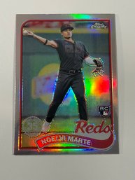 2024 Topps Chrome 1989 Throw Back 89CB-15 Noelvi Marte - Cincinnati Reds