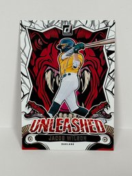 2024 Donruss - Unleashed #4 Jacob Wilson - Oakland Athletics