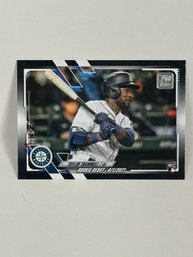 2021 Topps Update Black Parallel #US277 Taylor Trammell /70 - Seattle Mariners