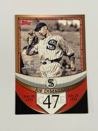 2007 Topps: Joe DiMaggio: The Streak Before The Streak JDSF47 Joe DiMaggio, San Francisco Seals