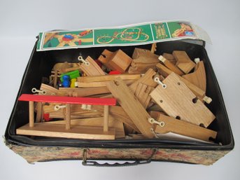 Whistlin' Dixie Precision-Crafted Hardwood Train Set - MyKids Brand - Wooden Tracks