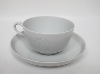 Royal Copenhagen Tea Cup And Saucer - Pattern 14394