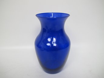 Stunning Cobalt Blue Glass Vase