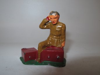 Antique Vintage Lead Toy Soldier