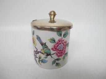 Vintage James Kent Old Foley Ceramic Jar With Lid