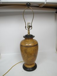 Vintage Crackle Glaze Ceramic Table Lamp