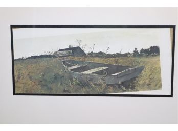 Vintage 'Teel's Island' By Andrew Wyeth Framed Print - Nostalgic Countryside Scene