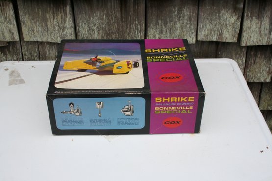 Cox Shrike Bonneville Special Tether Car W/Box