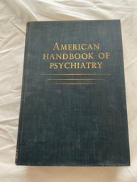American Handbook Of Psychiatry Volume One By Silvano Arieti