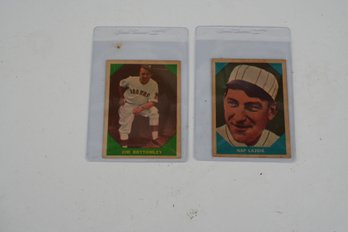 Vintage 1960 Baseball Cards - Nap Lajoie & Jim Bottomley