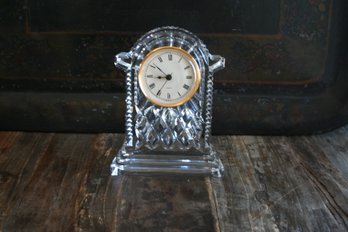 Waterford Crystal Desk/mantel Clock