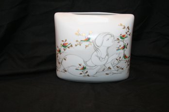 Rosenthal Germany Bjorn Wiinblad 'Love Story' Pillow Vase