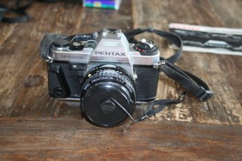 Pentax Super Program Camera W/SMC Pentax-A 50mm Lens