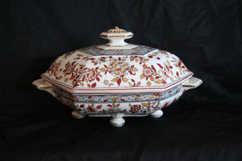 Large Vintage Minton 'Graphic' Large Covered Tureen