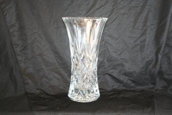 Beautiful Large Leaded Crystal Flower Vase