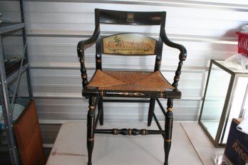 Amazing Vintage Hitchcock Chair 'Yales Old Brick Row 1830' By Paul Alexander Wagner 1940