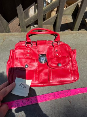 Red Purse Handbag