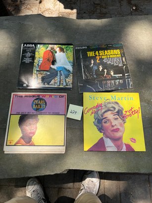 Records- Abba, Pearl Bailey, Steve Martin, The 4 Seasons