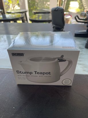 Stump Teapot - New In Box