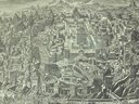 Framed View Of Jerusalem By Johann Daniel Herz